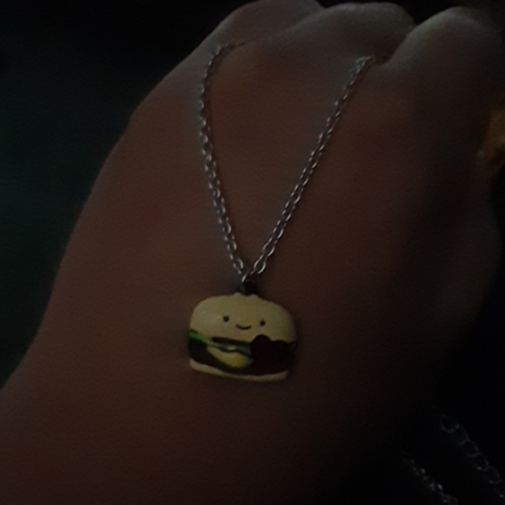 Cheeseburger Necklace